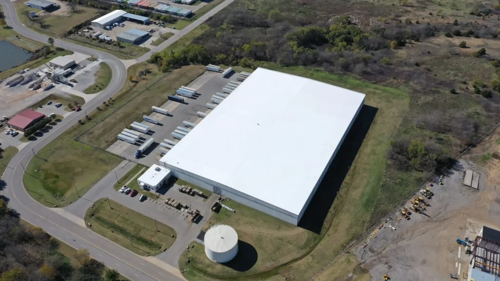 Commercial roof coating